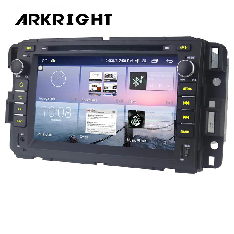 Автомобильная магнитола ARKRIGHT для Chevrolet 7 дюймов 2din 4 + 32 ГБ Android 8 1 GPS