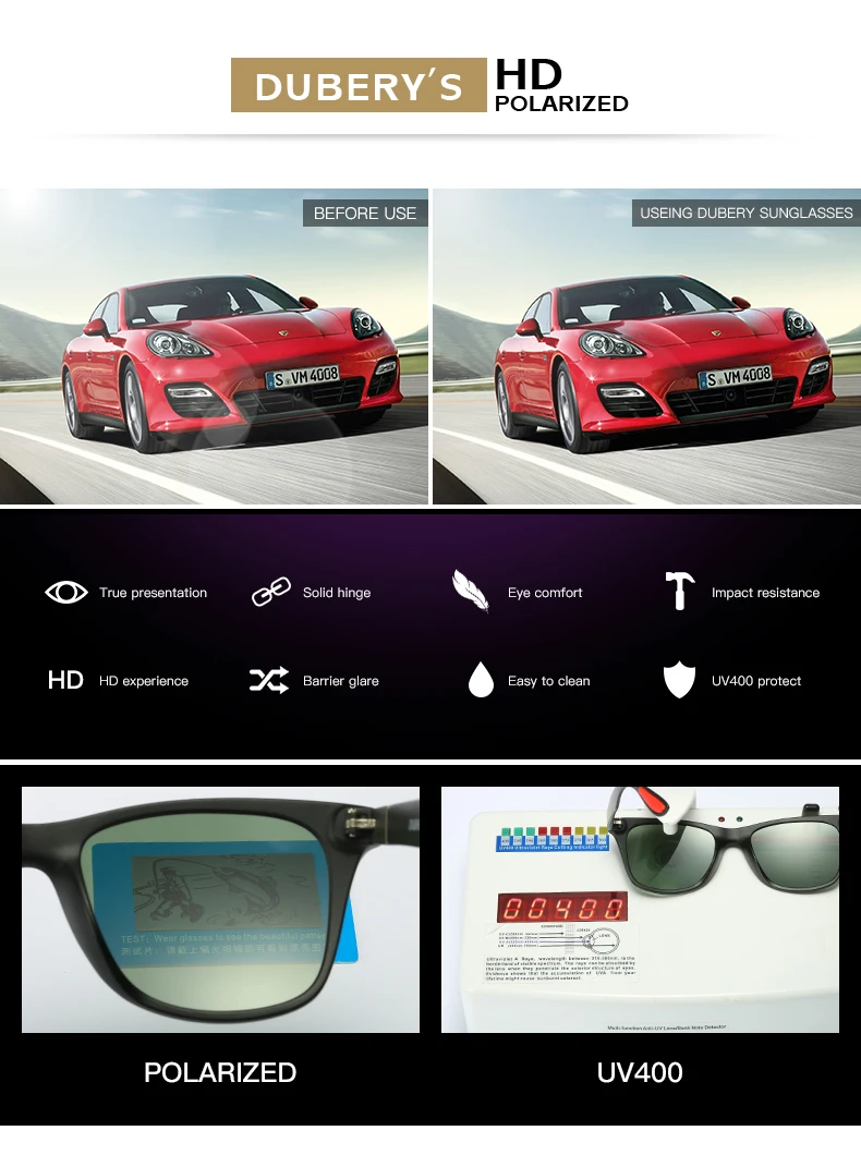 DUBERY, солнцезащитные очки,, мужские солнцезащитные очки, поляризационные, солнцезащитные очки для мужчин, зеркальные, мужские очки, солнцезащитные очки, брендовые, дизайнерские, Oculos