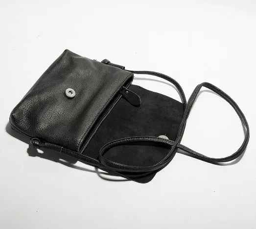 Сумка через плечо из мягкой натуральной кожи для женщин маленькие сумки ручной работы воловьей женская