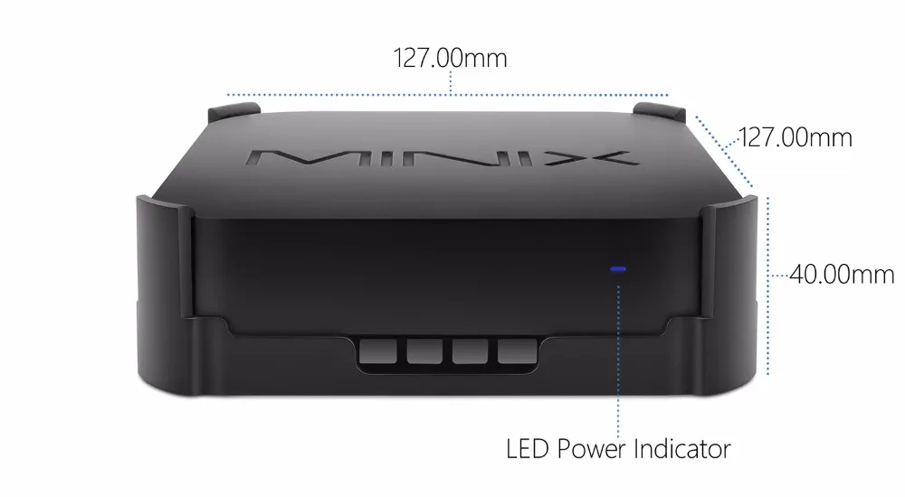 MINIX NEO Z83-4 Pro ТВ приставка официальная Windows 10 Pro мини ПК Intel Atom x5-Z8350 4 ГБ/32 ГБ ac wifi 1000 м LAN HDMI смарт ТВ приставка