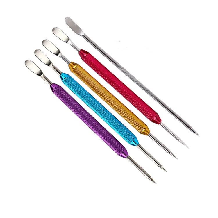 

1PC Barista Tool Stainless Steel Coffee Stencils Latte Foam Spatula 1PC Coffeeware DIY Coffee Art Needle OK 1061