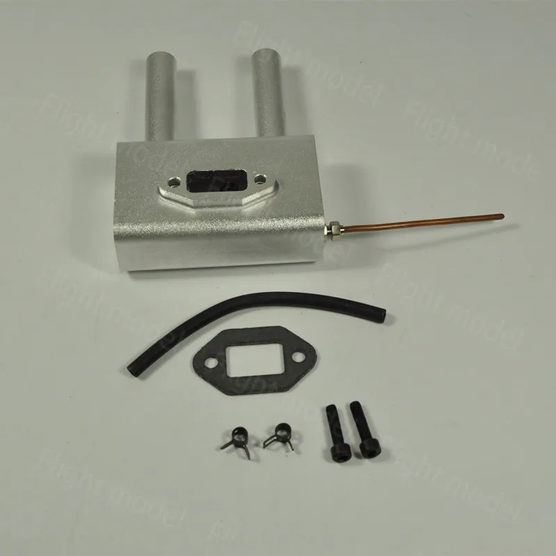 Набор из алюминиевого сплава для глушителя выхлопной трубы модели DLE35RA|rc set|model