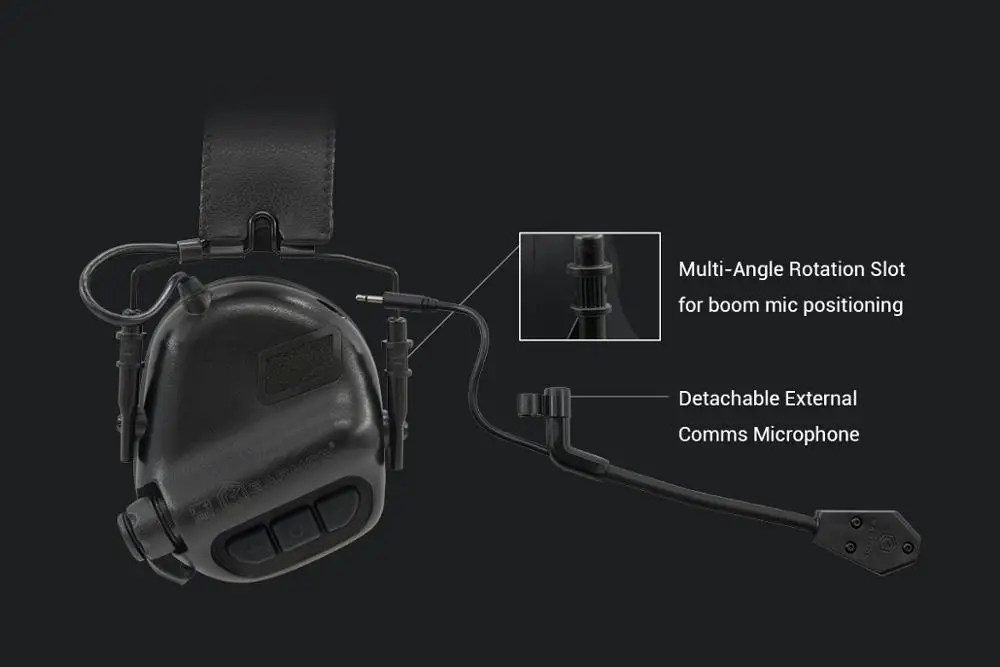 OPSMEN Earmor Airsoftsports тактические наушники M32 с шумоподавлением, наушники для военной авиационной связи