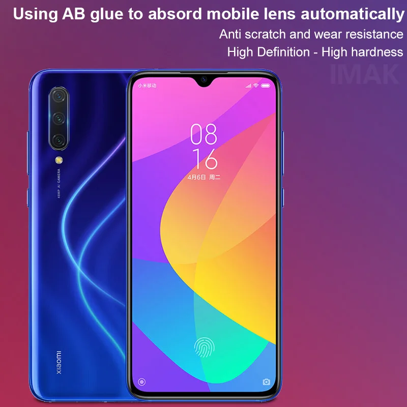 Новинка 2019 для Xiaomi mi A3 пленка объектива камеры закаленное стекло покрытие тонкая