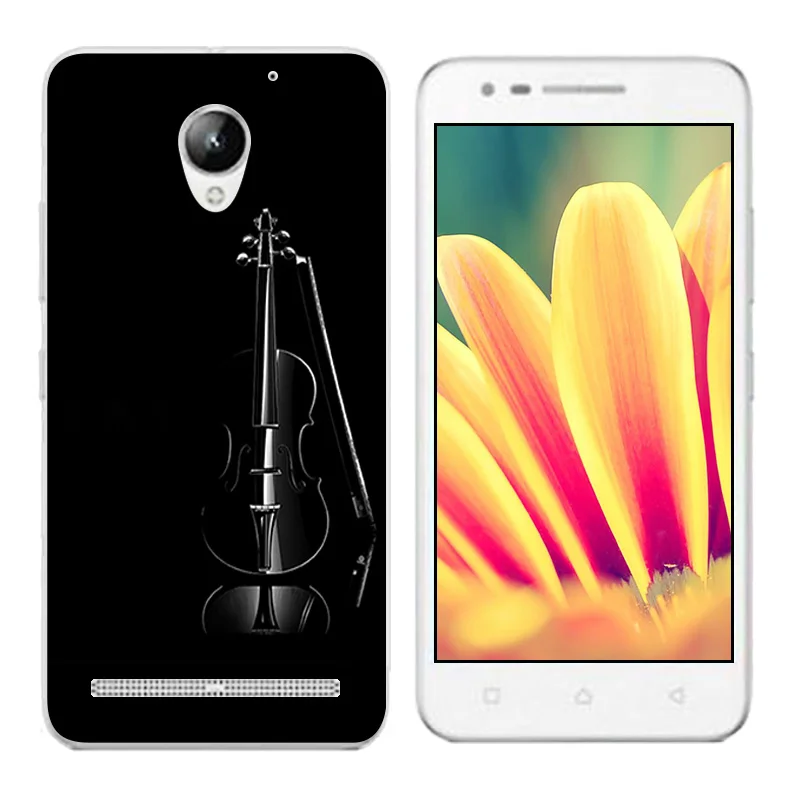 Чехол для Lenovo Vibe C2 K10A40 с принтом большого пистолета чехол из ТПУ Для силиконовый