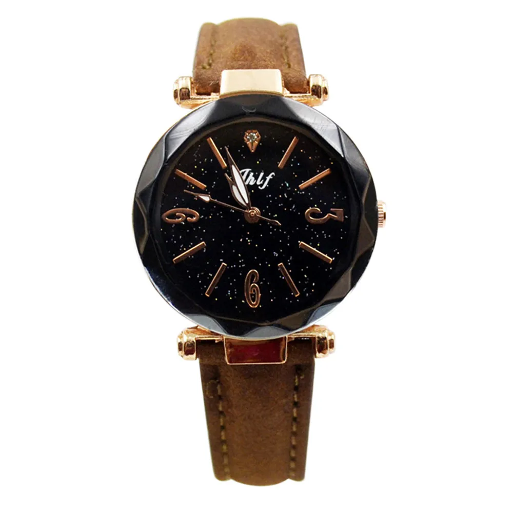 Роскошные женские часы магнитные звездного неба модные кварцевые наручные с