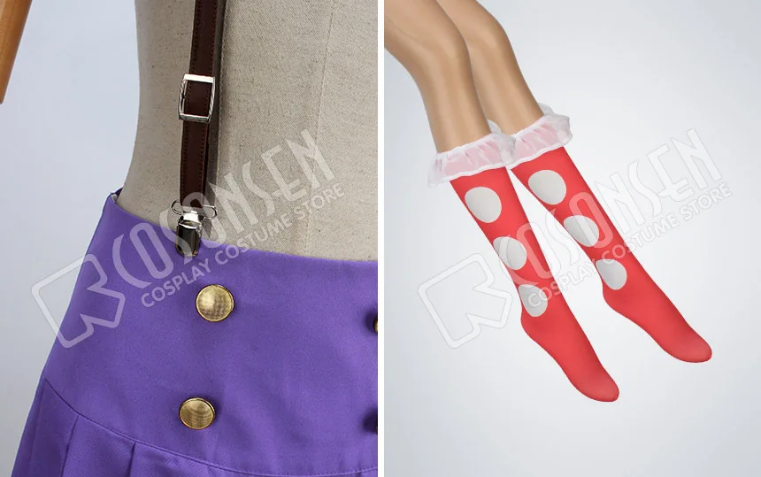 COSPLAYONSEN Gakkou Gurashi! Школа Живите! Костюм для косплея Yuki Takeya полный комплект с