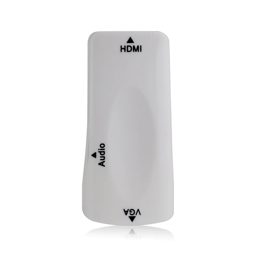 Микро hdmi женский на VGA видеоадаптера конвертер HDTV 1080 P тв 3.5 аудио для телевидения