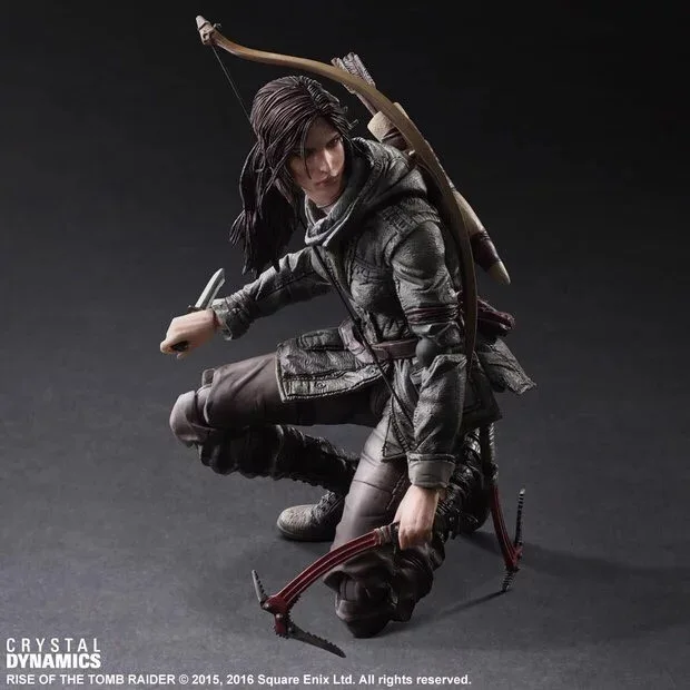 PLAY ARTS 26 см Tomb Raider Lara Croft фигурка модель игрушки | Игрушки и хобби