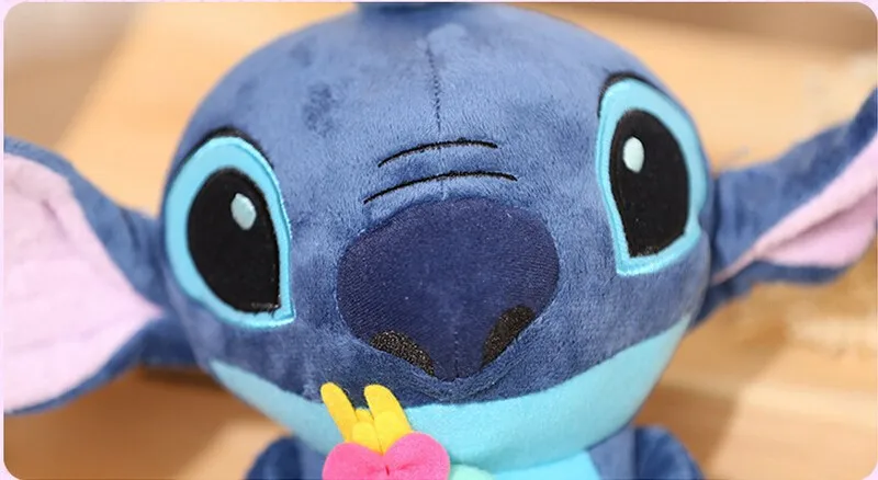 Kawaii стежка плюшевые куклы игрушечные лошадки аниме "Лило и Стич" мягкая кукла милый Стич мягкие игрушки для детей Дети подарок на день рождения