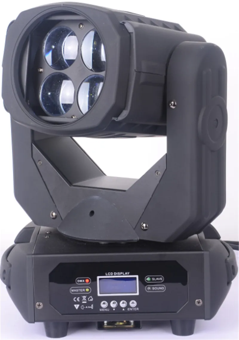 6 шт. dj party lights 25 Вт led moving head rgbw 4в1 вращающийся движущийся головной свет 4x25|Эффект