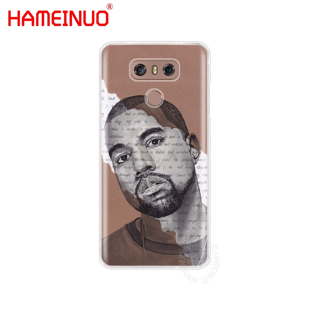 HAMEINUO Канье Омари Западной кожаный чехол для мобильного телефона чехол для LG q6 G6 мини G5 K10 M250N X POWER 2 V20 V30 - Цвет: 40291