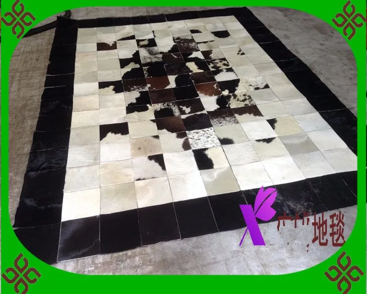 

Бесплатная доставка 100% Натуральная Воловья кожа broadloom Ковер