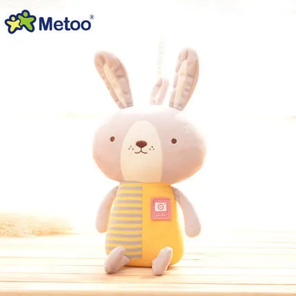 Metoo Симпатичные мягкие плюшевые медведь кролика животных Куклы Игрушечные