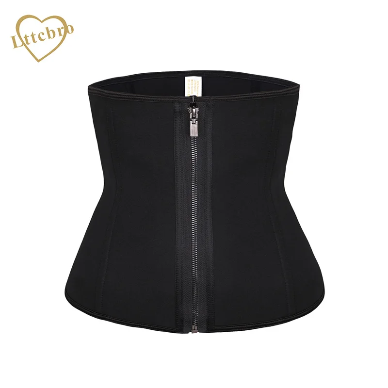 Неопреновый тренажер для талии корсет с двойным контролем утягивающее белье