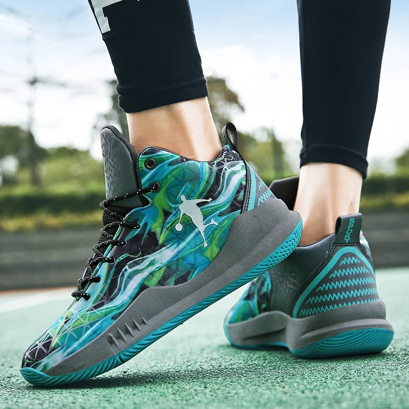 HUMTTO Женская Мужская баскетбольная обувь мужские амортизирующие кроссовки