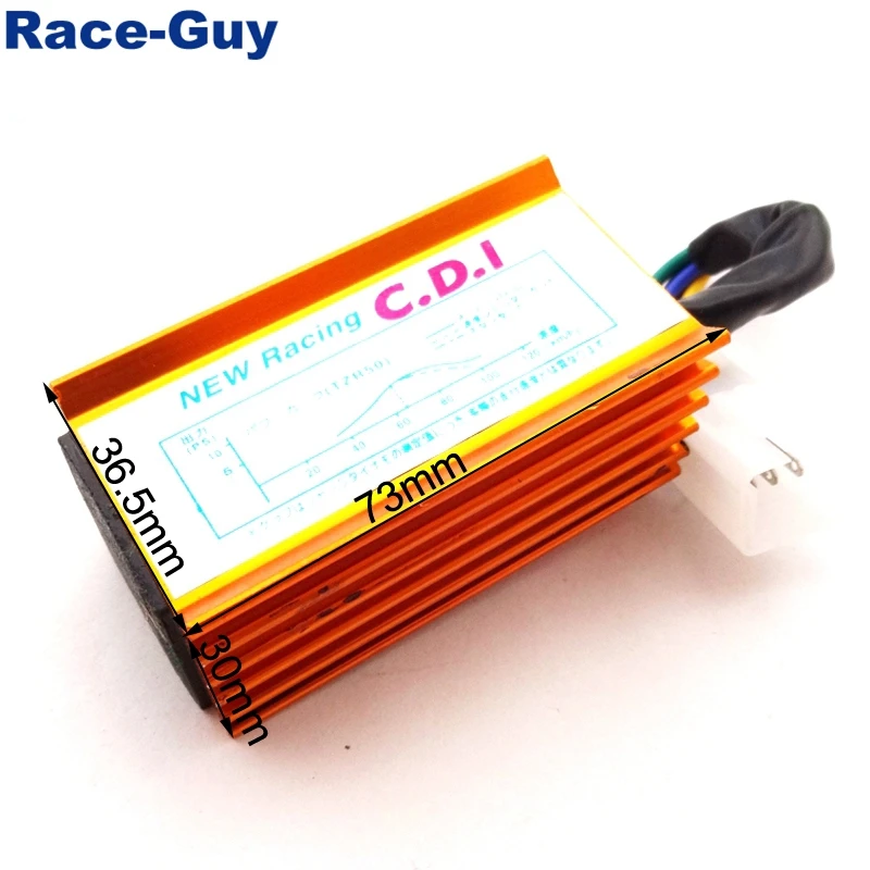 Гоночное зажигание AC CDI с 5 контактами из сплава для двигателя 50cc 90cc 110cc 125cc Lifan ATV Quad
