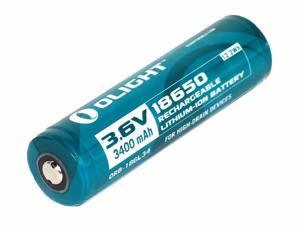 Olight 3400mAh 18650 Защищенный Литий-ионный аккумулятор ORB-186L34