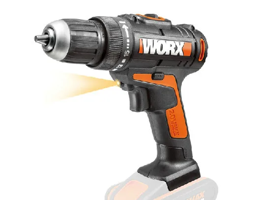 Электрическая отвертка WORX 20V li-ion не включает аккумулятор и зарядное устройство