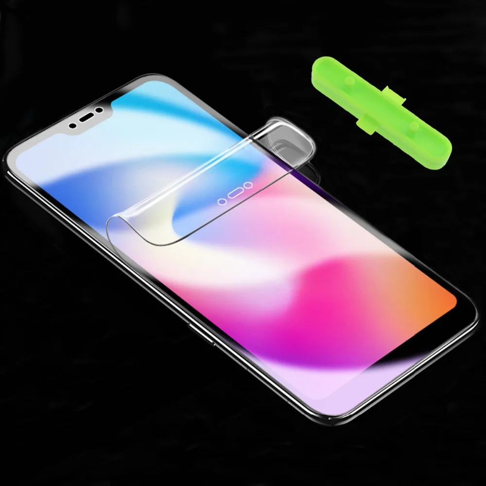 Мягкая Гидрогелевая Защитная 3d пленка с полным покрытием экрана для Redmi 5 Plus 6 6A Pro