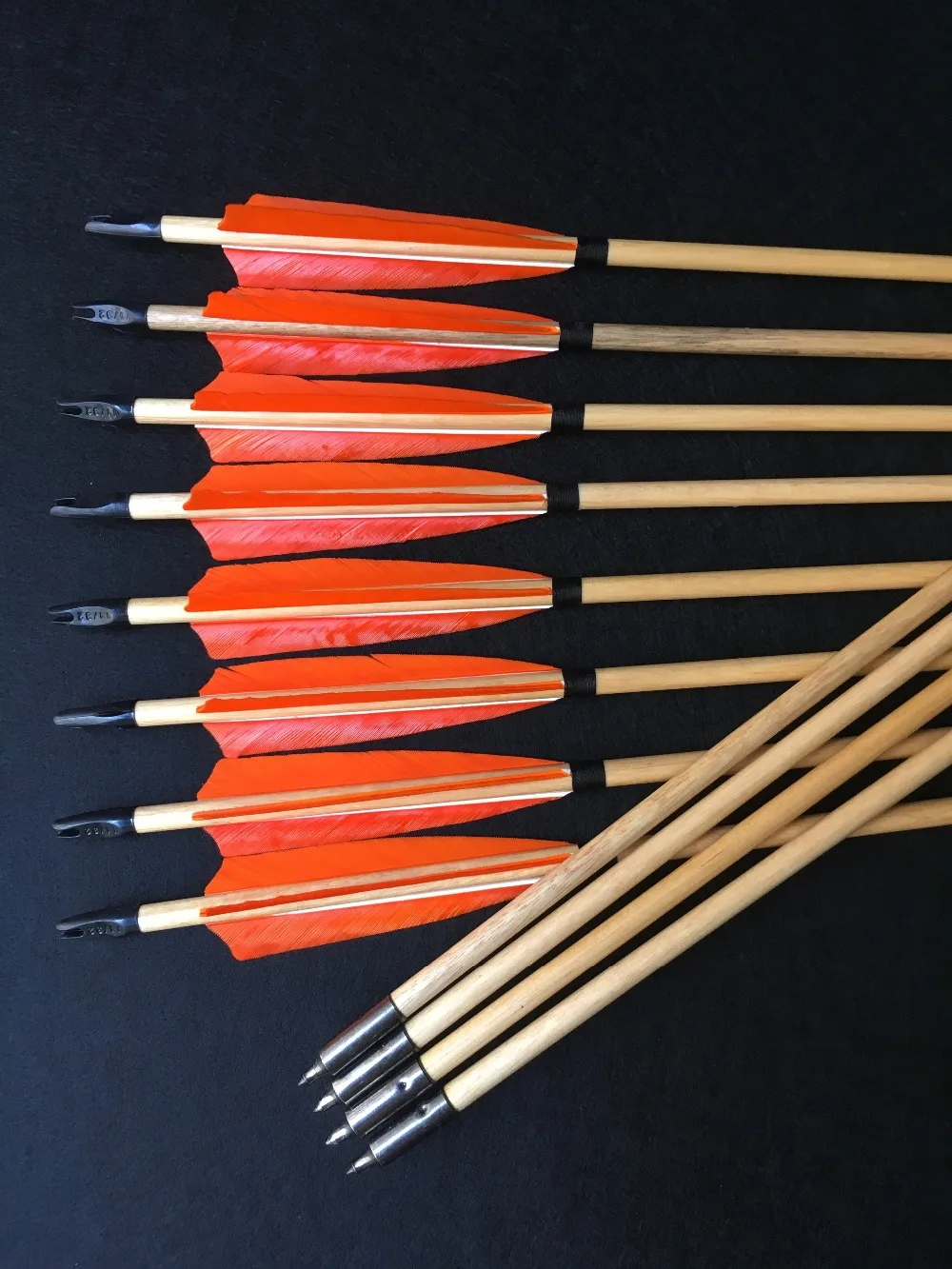 6/12 шт переносная деревянная стрела турецкое перо деревянные стрелы стрельба из