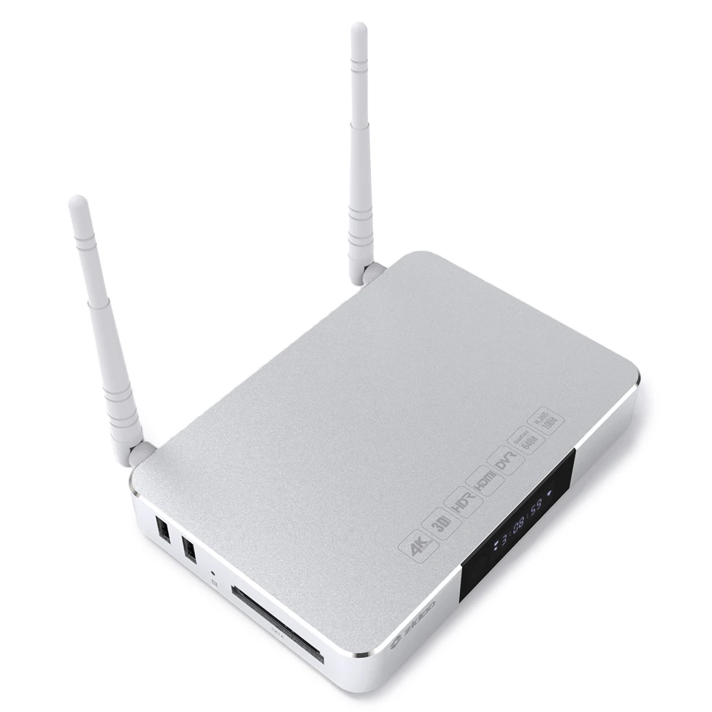 ТВ приставка Zidoo Z9S 4K медиаплеер Realtek RTD1296DD CPU 2 Гб 16 1000 Мбит/с BT4.1 HDR Android 7 1 USB3.0 10 бит