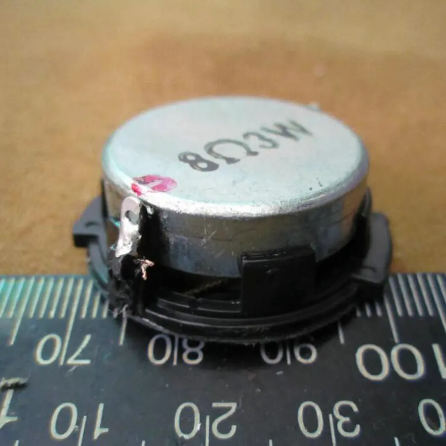 Crystal speakers 1 Inch Dia 31mm high 12mm 8 ohm 3W Neodymium magnet speaker unit 30196 | Электронные компоненты и
