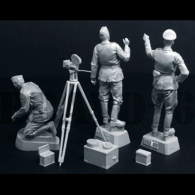 1/35 propagandakompani, полимерная модель солдата GK, WWII, в разобранном виде и Неокрашенный комплект