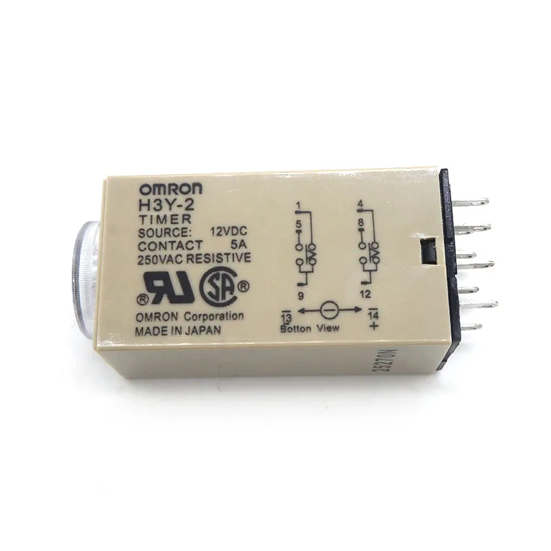 H3Y-2 AC220V 110V DC12V 24V Delay Timer Time Relay 0 - 60 min 60M with Base | Обустройство дома