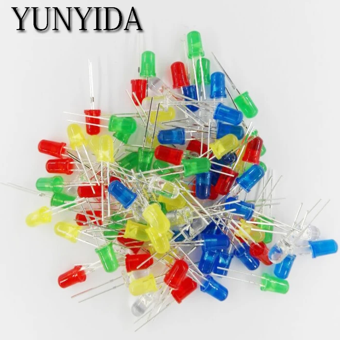 Светодиодный светильник 100 шт. 5 мм|led set|100pcs 5mm led5mm led lights |
