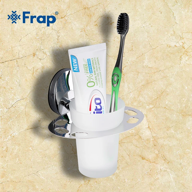 Frap Новое поступление 1 комплект настенный держатель для стакана из цинкового