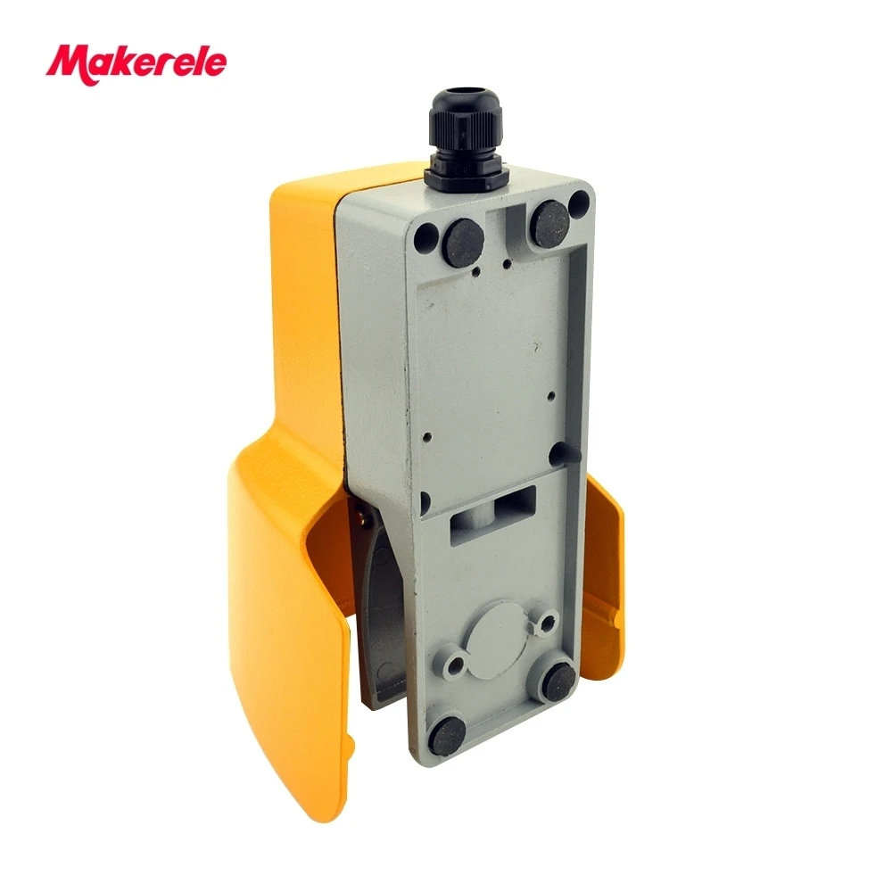 Metal Case Foot Switch Pedal MKLT-502 CE electrical foot Control limit 3pdt pedal switch for tattoo machine | Обустройство дома