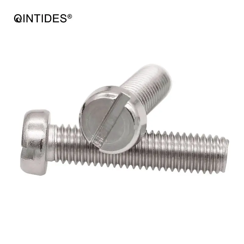 Винты QINTIDES M1.6 M2 M2.5 M3 с шлицевой головкой шурупы из нержавеющей стали 304|Винты| |