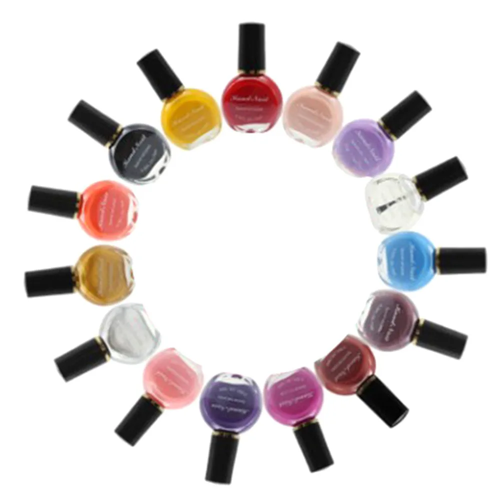 26 Colors Printing Flowers Nail Varnish Polish Color Painted | Красота и здоровье