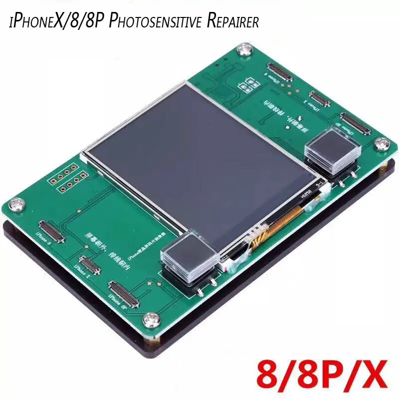 Новейшая коробка с датчиком окружающего света для iPhone 8 Plus X ЖК экран кодовые