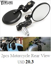 Для Yamaha FZ1 FZ6 FAZER FZ6R FZ8 XJ6 DIVERSION FZ-7 fzsr FZ9 7/" 22 мм мотоциклетные зеркала заднего вида Ручка Бар Конец