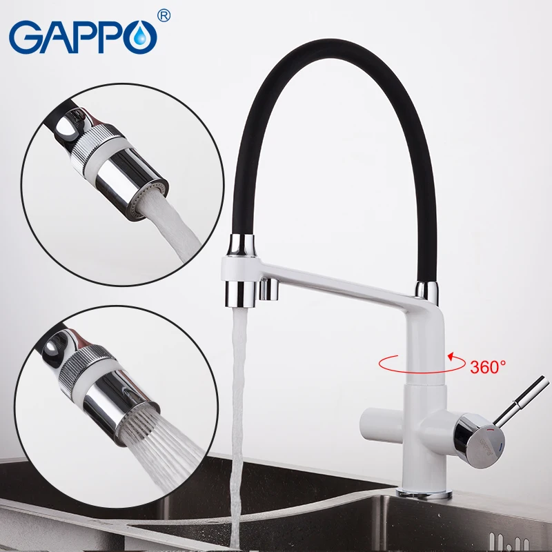 Кухонный Смеситель GAPPO кран с фильтрованной водой для раковины|kitchen faucet|kitchen sink