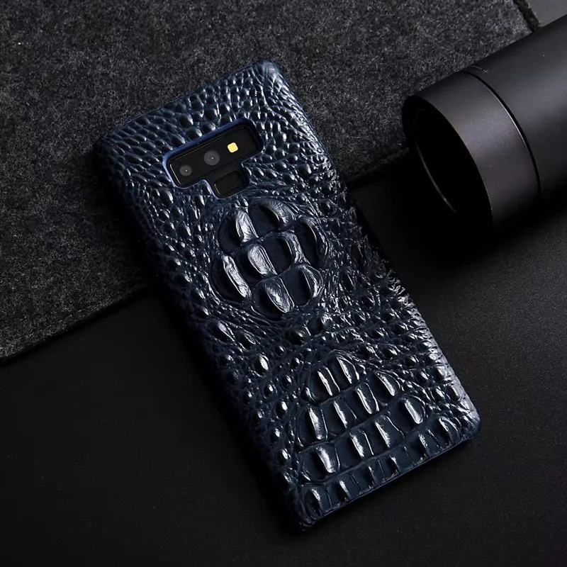 Чехол из натуральной кожи для Samsung Galaxy Note 9 классный чехол роскошный с рисунком