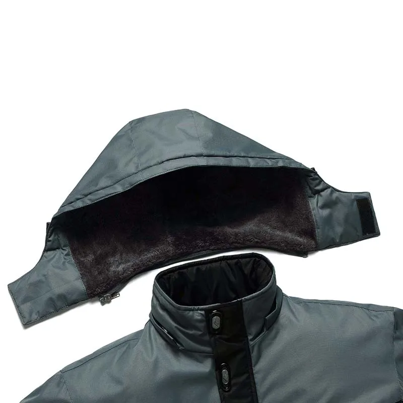 Зимнее пальто для мужчин 6XL 7XL 8XL 9XL куртка плюс толстые бархатные куртки Мужская