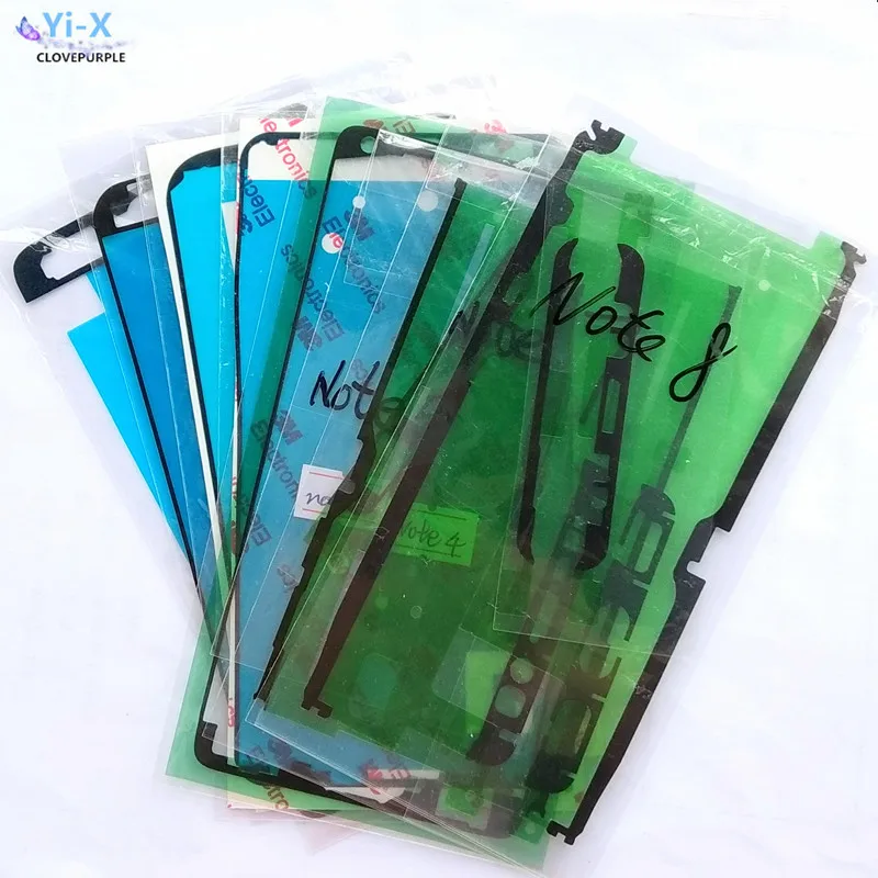 2 шт. клейкая лента наклейка для переднего корпуса сенсорный ЖК экран рамка Samsung