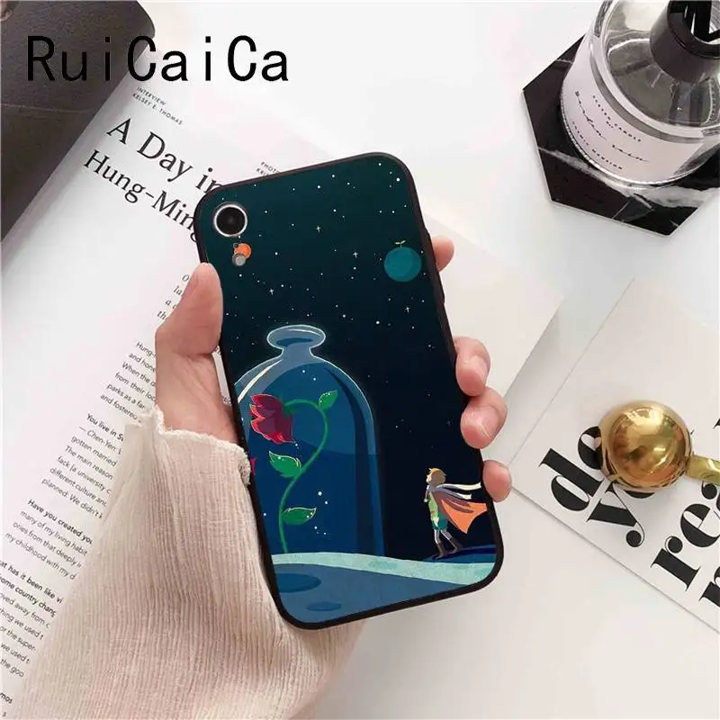 Ruicaica Маленький принц Новинка Fundas мультфильм лиса шаблон мягкий чехол для