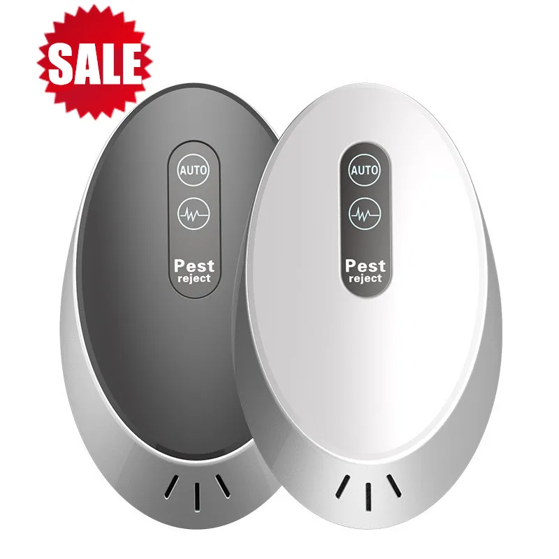 50% скидка черный и белый Отпугиватель вредителей ультразвуковой отпугиватель