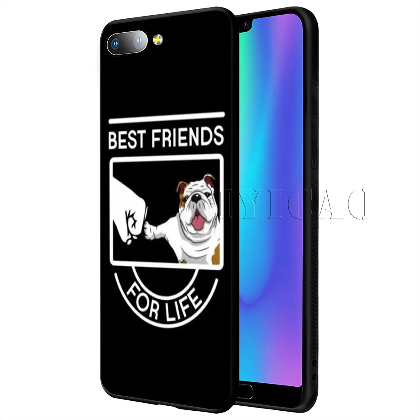 Мягкий силиконовый чехол IYICAO для Huawei Y9 Y7 Y6 Prime 2019 Honor 20 8C 8X8 9 9X10 Lite 7C 7X 7A Pro |