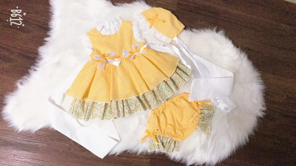 3 шт. весенне-летнее платье в клетку для девочек | Детская одежда и обувь