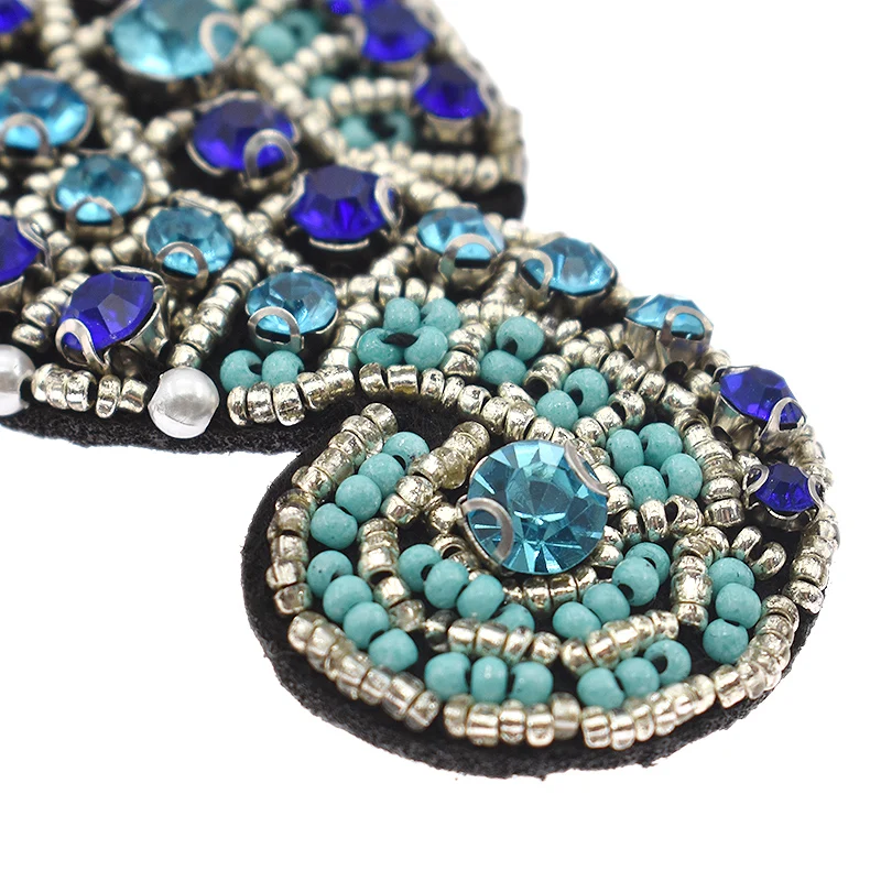 New Arriving Sea Horse Patch For Clothes DIY Crystal Handbags Sewing On Decorative Applique | Дом и сад