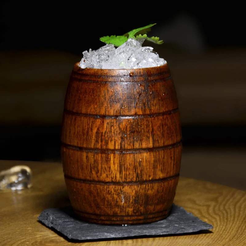 Креативная деревянная чашка для коктейля хрустальный бокал шампанского Мартини