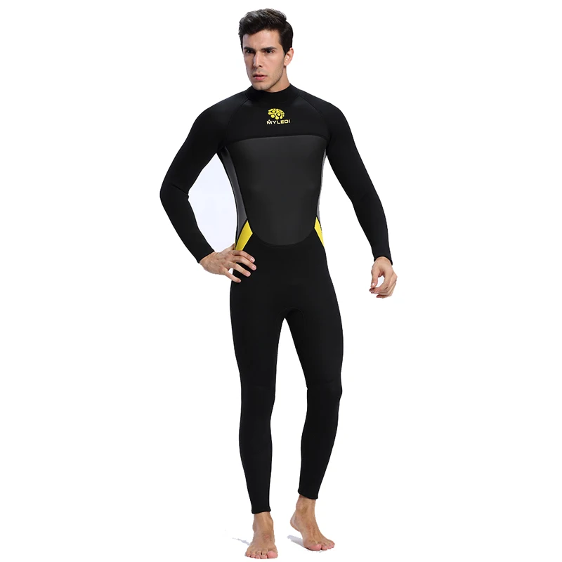 Мужской гидрокостюм для подводной охоты 3 мм неопреновый супер эластичный SCR