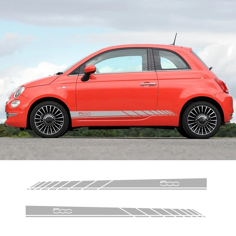 2 стороны Универсальная автомобильная графика виниловые боковые полосы Авто