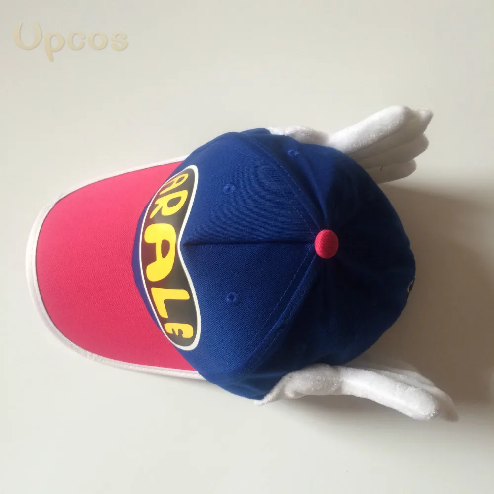 Детская шляпа Arale Регулируемая Кепка с крыльями ангела в стиле аниме Детские