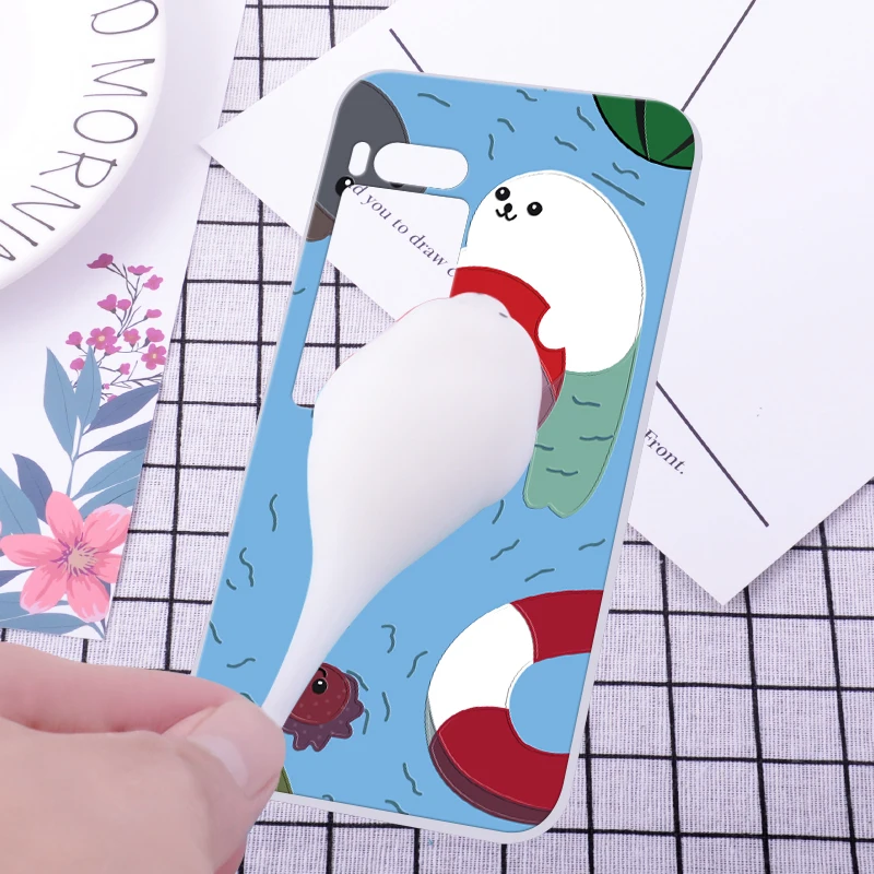 Силиконовый чехол ShuiCaoRen для Meizu Pro 7 Plus, чехол для телефона, расслабляющий Кот, 3D мягкий чехол, чехлы для Meizu Pro 7 Plus
